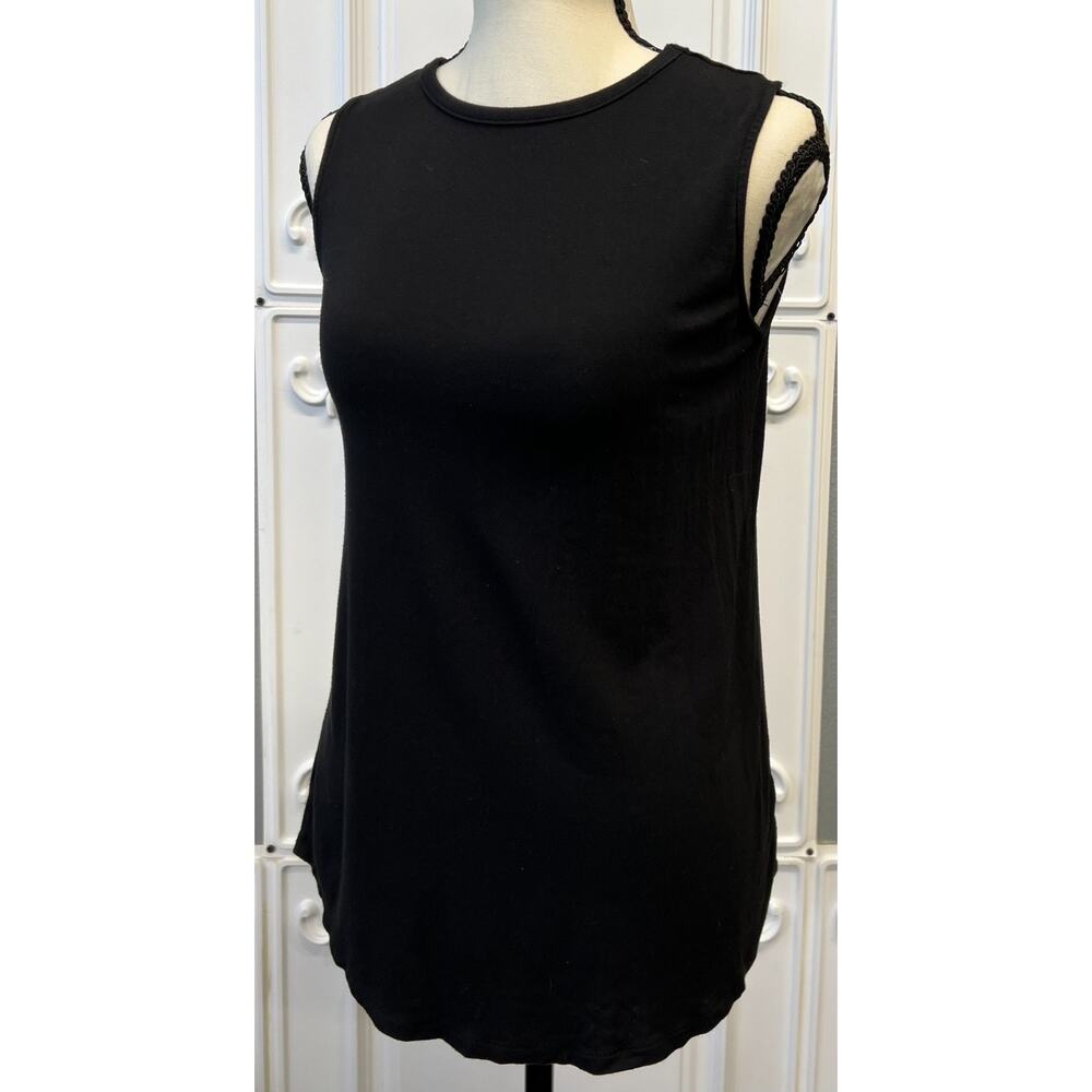 Maurices 24/7 Black Sleeveless Top – Women’s XS